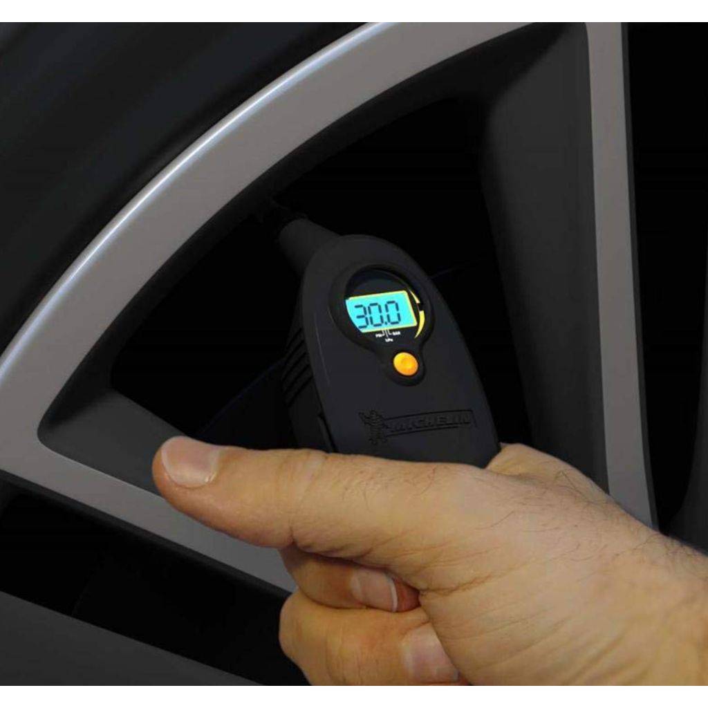 12260 michelin Hi Power Tyre Inflator with detachable gauge