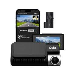 QUBO DASHCAM 3K Front + Rear (STARVIS 2)